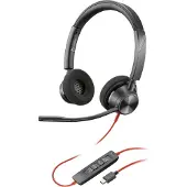 HP Poly Auriculares Voip Poly 3320 Usb-c +usb-c/a