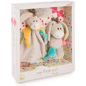 Nici Peluche + Edredón Burro Muli Con Mensaje Teddy 18 Cm