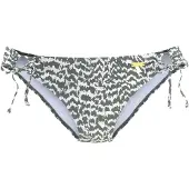 LASCANA Braga de bikini caqui / blanco