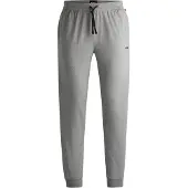 BOSS Pantalón de pijama 'Mix&Match' gris moteado / negro