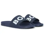 BOSS Zapatos abiertos 'Aryeh' marino / blanco