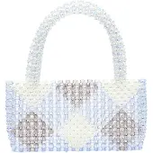 Koosh Bolso de mano azul claro / gris / blanco