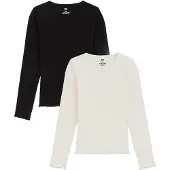 We fashion Camiseta negro / blanco