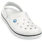 Crocs Zuecos 'Crocband' azul / negro / blanco