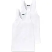 Schiesser Camiseta térmica ' 2-Pack Authentic ' blanco