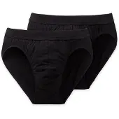 Schiesser Braga '2-Pack Authentic' negro