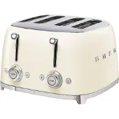 Smeg Tostadora Tsf03 50s Style 4 Ranuras