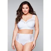 Sheego Sujetador reductor blanco