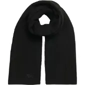 Superdry unisex. Y9310080A Bufanda Soft negro (OSFA), Casual, Algodón, outlet 2026.