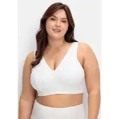 Sheego Sujetador blanco