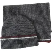 KOROSHI Gorra marrón / gris / blanco