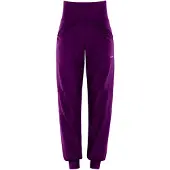 Winshape Pantalón deportivo 'LEI101C' lila oscuro / blanco