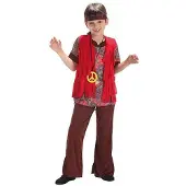 Creaciones Llopis Disfraz De Niño Hippie De Fiesta