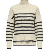 ONLY Jersey 'ONLFridi' greige / gris oscuro