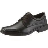 Rieker Zapatos con cordón 'Clarino' negro