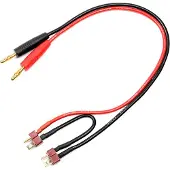 Revtec Cable De Carga Deans 14awg Silicone 30cm