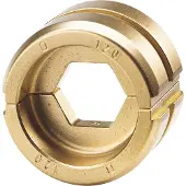 Cimco 105785, forma hexagonal, 7 mm, 25 mm², aluminio