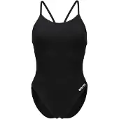 Arena Traje de baño 'LACE BACK SOLID' negro