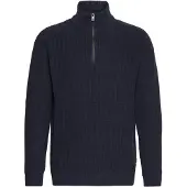 !Solid Jersey 'Goma' azul oscuro