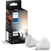 Philips Hue White Ambiance Gu10 - Foco Inteligente - (paquete De 2)
