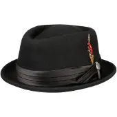 Brixton Sombrero tradicional rojo fuego / negro