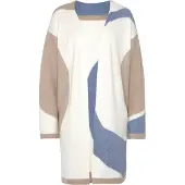 LASCANA Cárdigan beige / crema / azul
