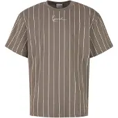 Karl kani Camiseta 'Essential' crema / marrón / blanco