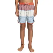 Quiksilver Bañador Corto Scallop Stripe 14