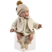 MuÑecas Guca Muñeca Reborn Con Peso Cris 42 Cm