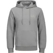 Jack & Jones Sudadera gris / blanco