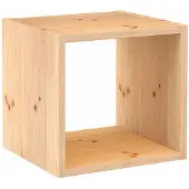 Astigarraga 1 Cubo Estantería Modular De Pino Macizo