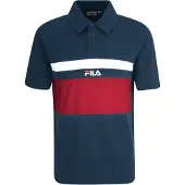 FILA Camiseta azul / rojo / blanco