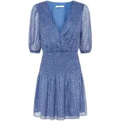 Pepe Jeans Vestido 'NIKKI' azul / blanco