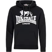 Lonsdale Sudadera 'Gosports 2' negro / blanco