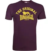 Lonsdale Camiseta amarillo / rojo vino