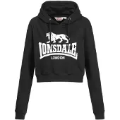 Lonsdale Sudadera 'Roxeth' negro / blanco