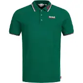 Lonsdale Camiseta verde / rojo / blanco