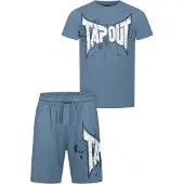 TAPOUT Chándal 'Dunlab' azul paloma / blanco