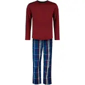 Tommy Hilfiger Toy Hilfiger Pijaa anga Larga Red Rojo talla