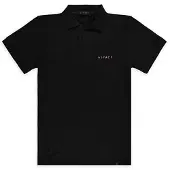Aspact Aquarel Polo Black Talla: S | Polos Outlet | Unisex | Negro