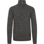 !Solid Jersey 'Philostrate' marrón / gris oscuro