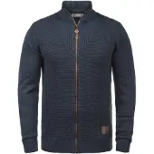 !Solid Cárdigan 'Tristan' azul oscuro