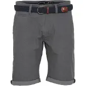 INDICODE JEANS Pantalón chino 'Figno' gris oscuro