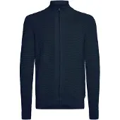 !Solid Cárdigan 'Nicklas' azul oscuro