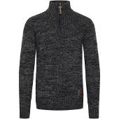 !Solid Jersey 'Philostrate' marrón / gris / negro