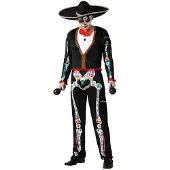 Atosa Disfraz De Hombre Esqueleto Mexicano