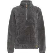 Oxmo Cárdigan 'Telsonia' gris oscuro
