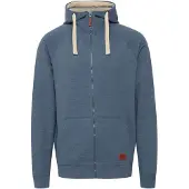 Blend Sudadera con cremallera 'Speedy' azul