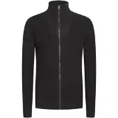 !Solid Cárdigan ' SDRECONE ' negro