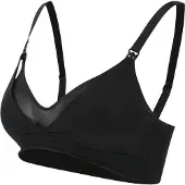 Magic bodyfashion Sujetador 'MAMA SHEER' negro